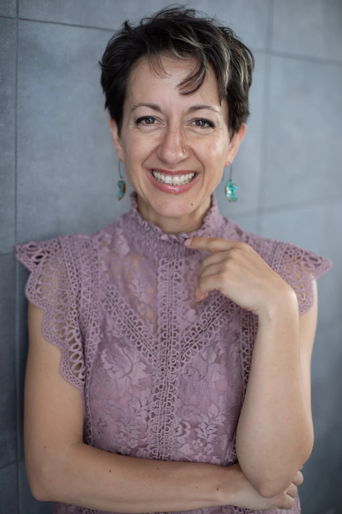 Dr. Lida Fatemi speaking